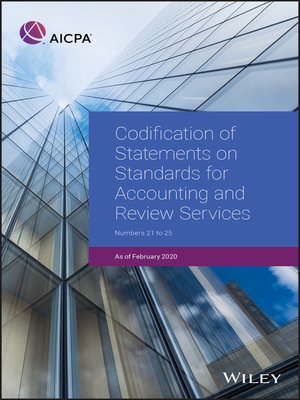 cover image of Codification of Statements on Standards for Accounting and Review Services, Numbers 21-25